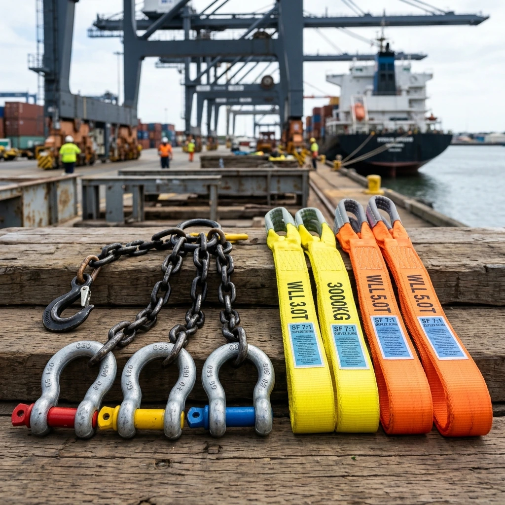 Pentingnya Standar Rigging Hardware (Shackle & Webbing Sling) Berkualitas Untuk Keselamatan K3